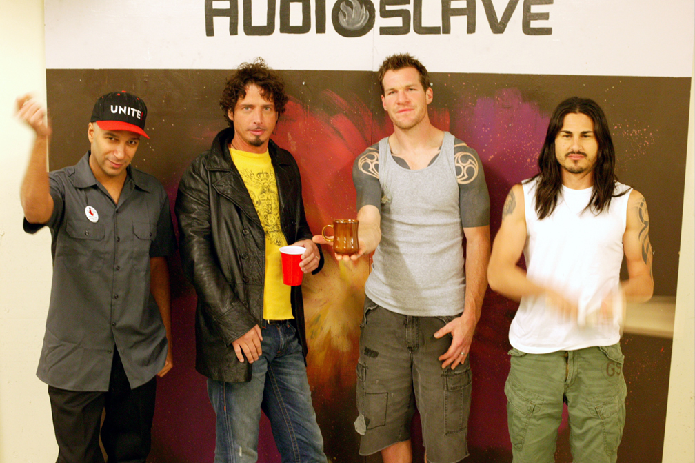 Audioslave in Winnepeg Canada on 10/04/2005.